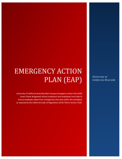 Emergency Action Plan (EAP)