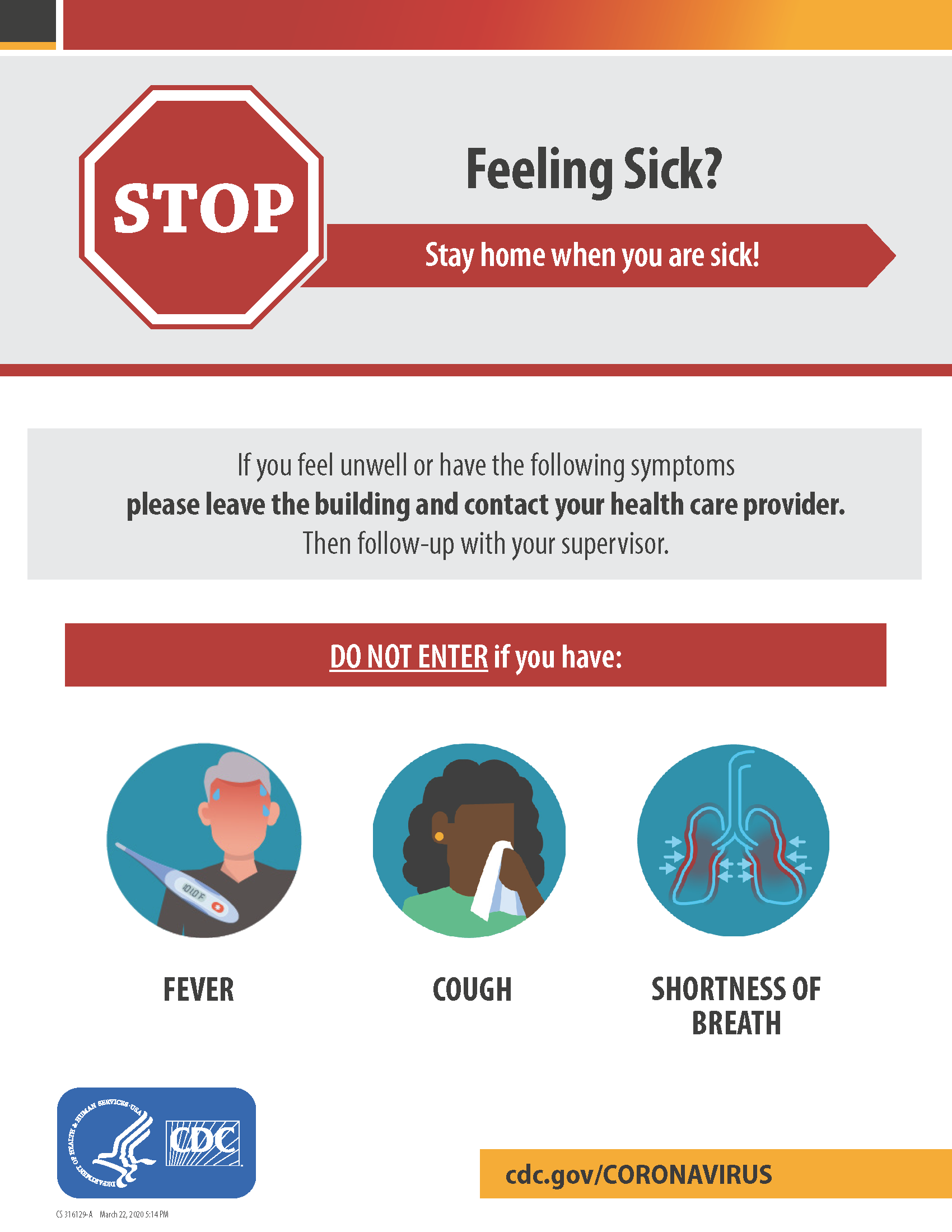 What To Do If You Feel Sick