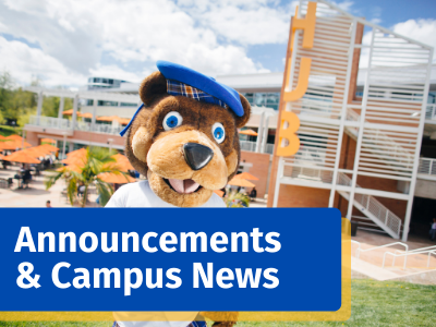 Announcements & Campus News button