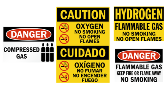 gas signs