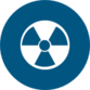 Radiation warning icon