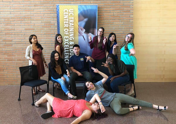 center of excellence team 2018 being funny