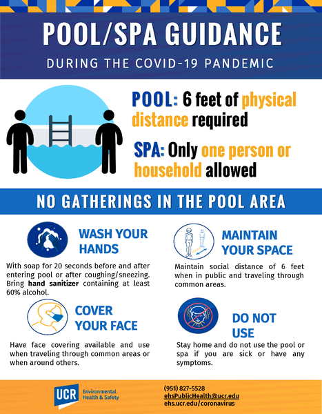 COVID-19 Pool and Spa Guidance