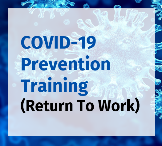 COVID-19 Prevention training