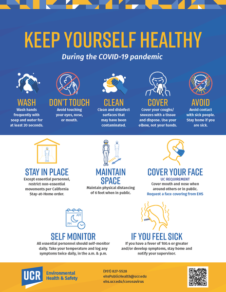 COVID-19 Keep Healthy Poster image