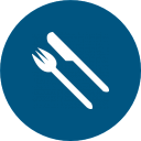 fork and knife icon