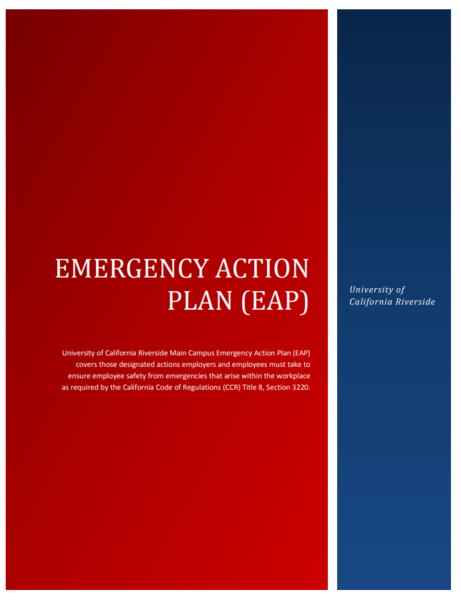 Emergency Action Plan (EAP)