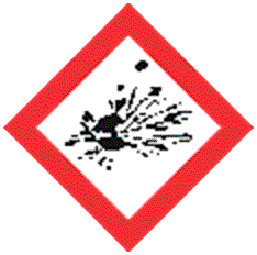 GHS Symbol for Explosive Material