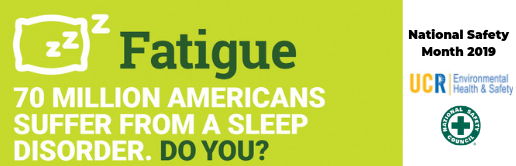 National Safety Month: Fatigue Message