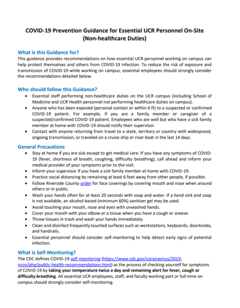 Guidance for Self Monitoring_Non Healthcare_Image