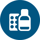 Medicine bottle icons