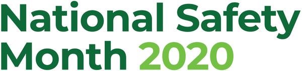 National Safety Month 2020 logo