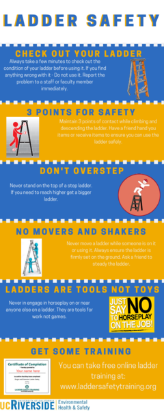 Ladder Safety Infographic