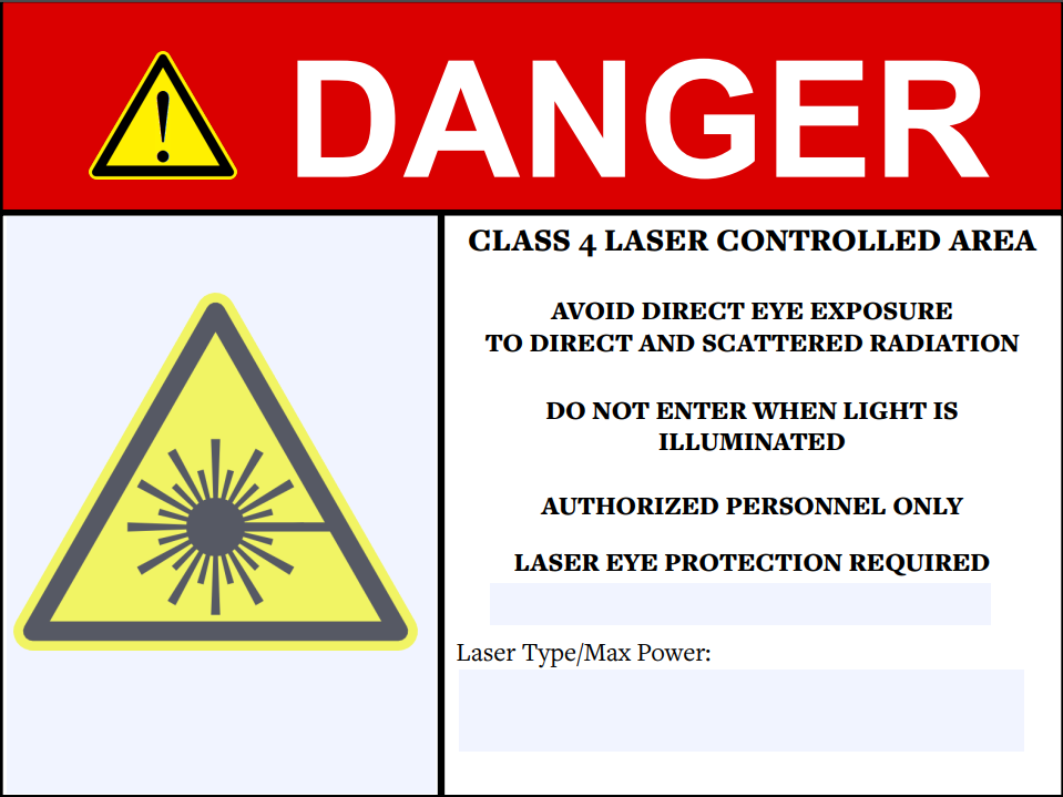 Laser Environmental Health Safety
