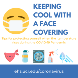 Tips for Keeping Cool with a Face Covering