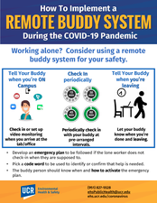 COVID-19 Buddy System Poster