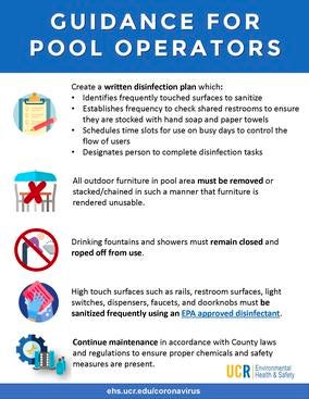 cdc guidelines for community pools