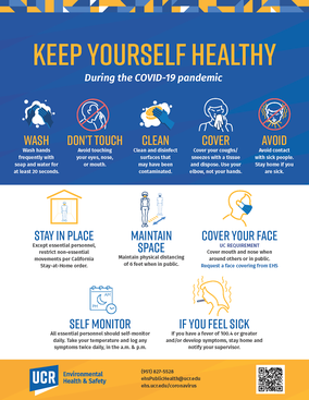 COVID-19 Keep Healthy Poster image
